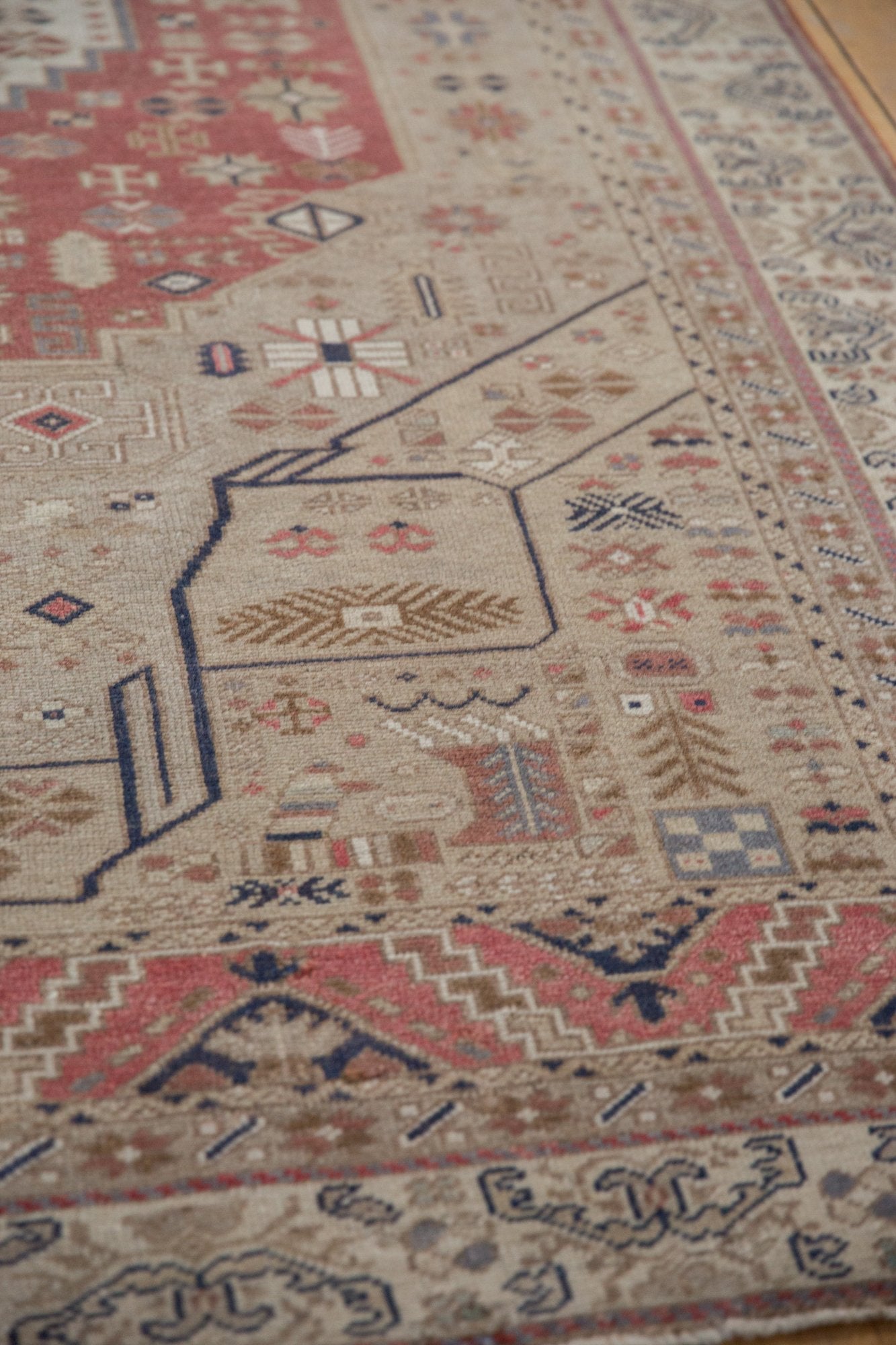 6x9.5 Vintage Distressed Oushak Carpet by Old New House® - product image 11 for Resin Society