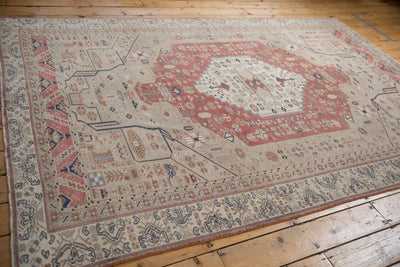 6x9.5 Vintage Distressed Oushak Carpet by Old New House® - product image 12 for Resin Society