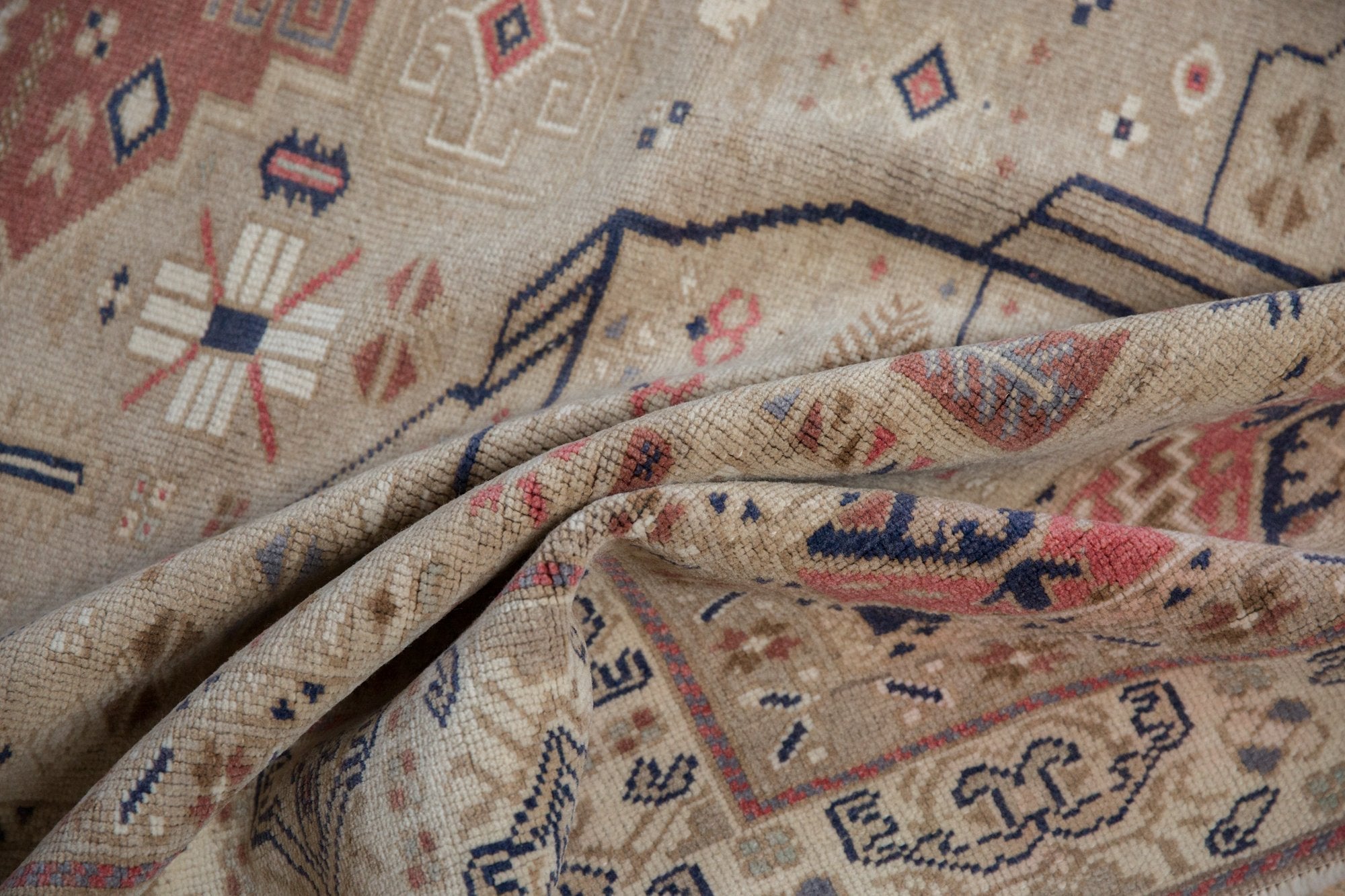 6x9.5 Vintage Distressed Oushak Carpet by Old New House® - product image 14 for Resin Society