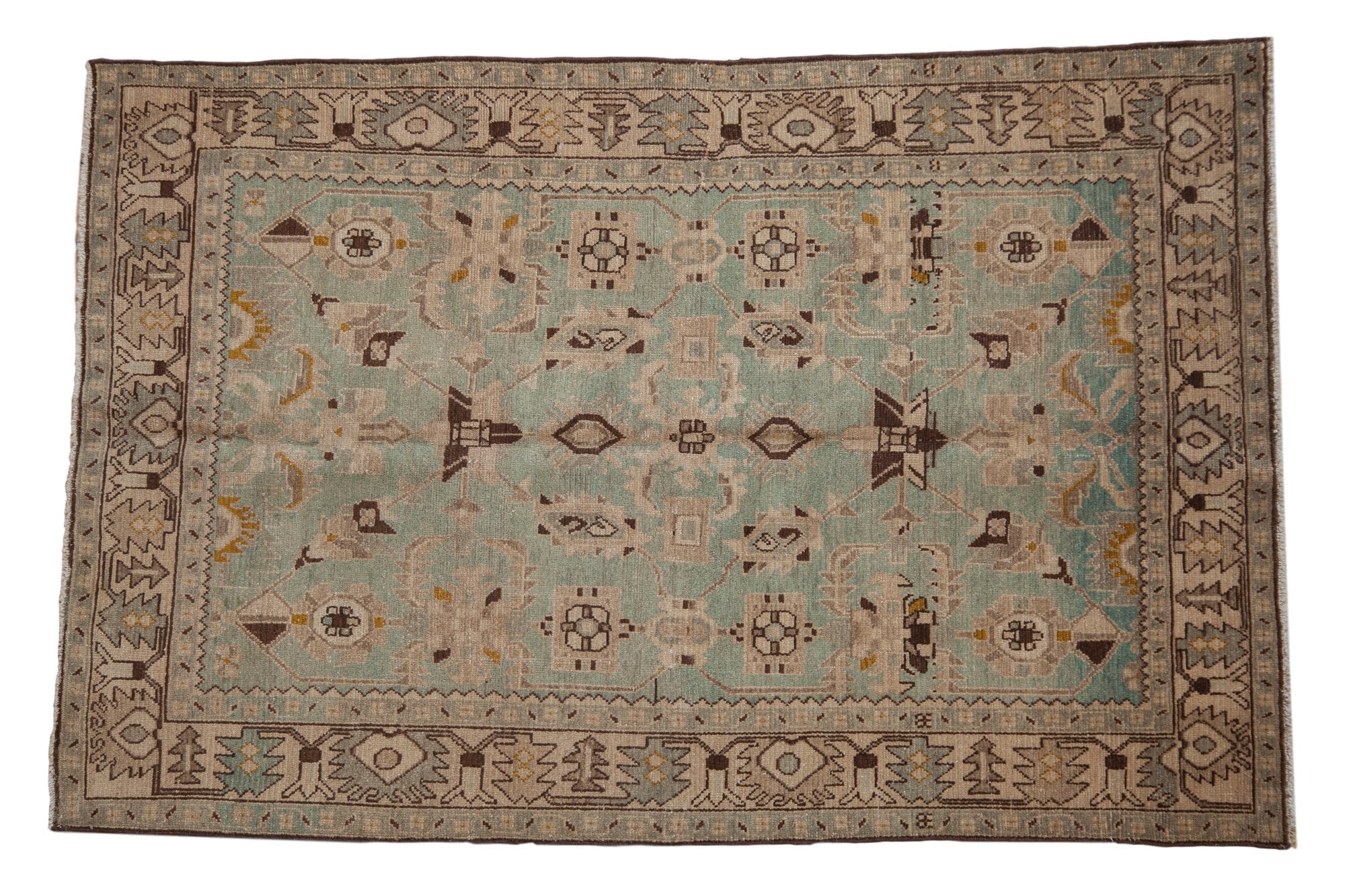 4.5x7 Vintage Distressed Hamadan Rug by Old New House® - main product image for Resin Society