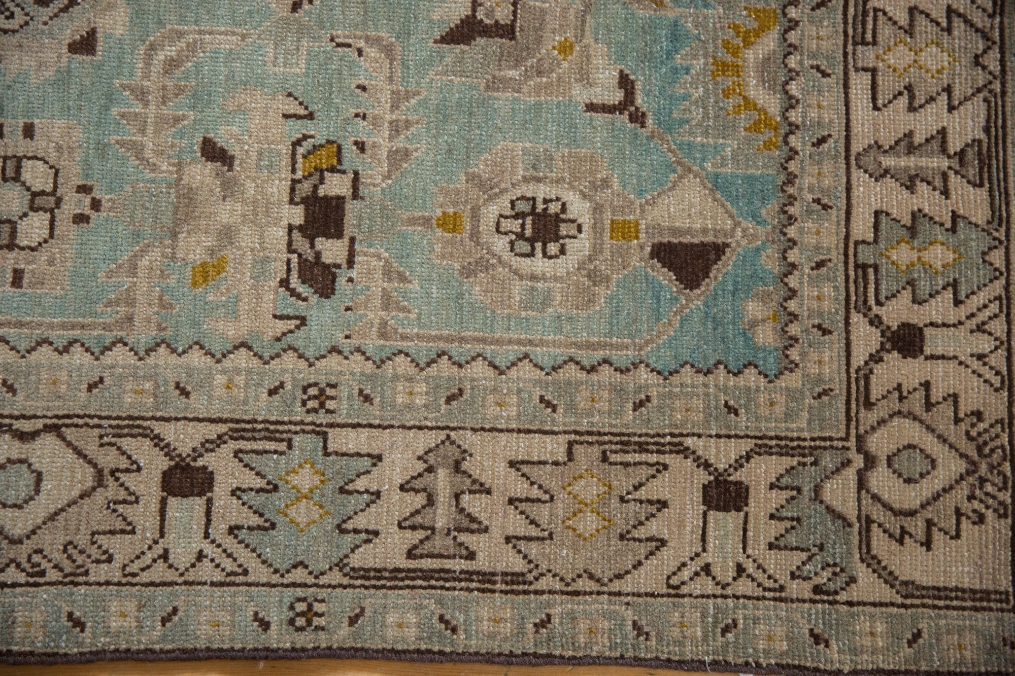 4.5x7 Vintage Distressed Hamadan Rug by Old New House® - product image 6 for Resin Society