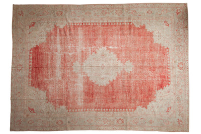 10x14 Vintage Distressed Oushak Carpet by Old New House® - main product image for Resin Society