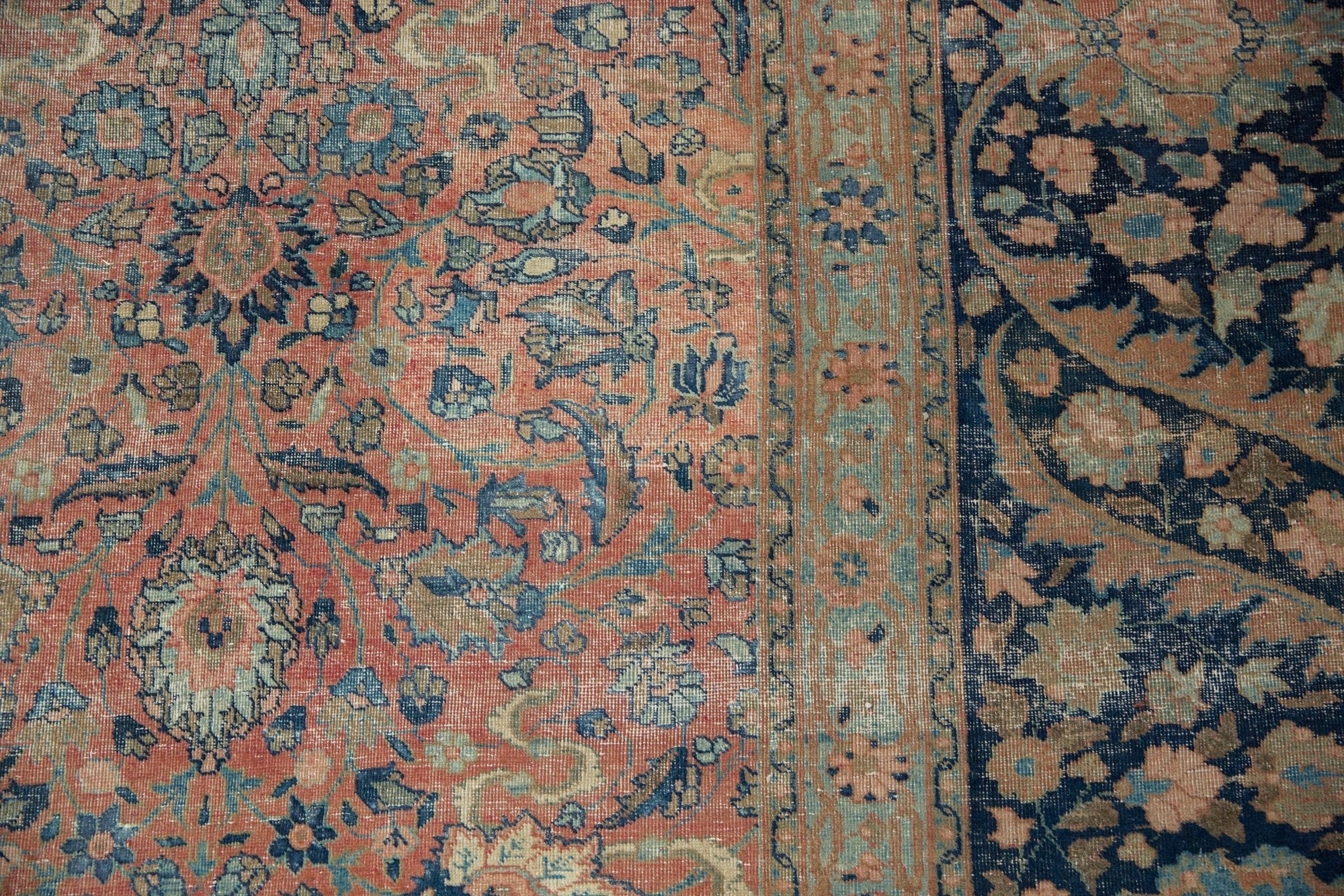 13x18 Vintage Distressed Tabriz Carpet by Old New House® - product image 10 for Resin Society