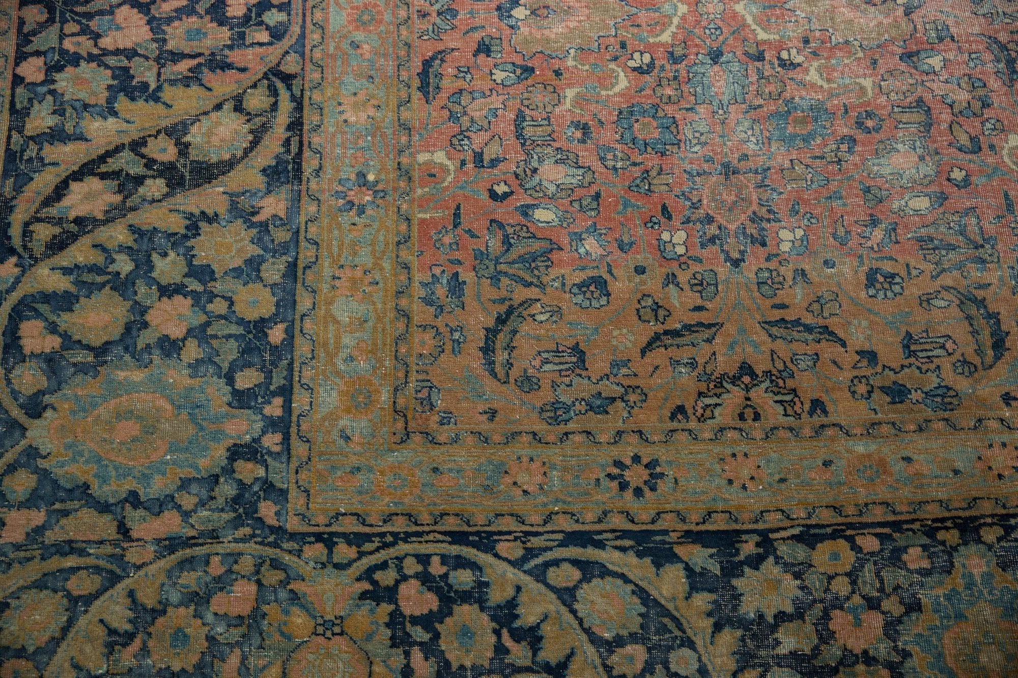 13x18 Vintage Distressed Tabriz Carpet by Old New House® - product image 12 for Resin Society