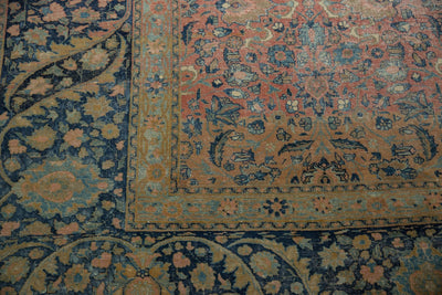 13x18 Vintage Distressed Tabriz Carpet by Old New House® - product image 12 for Resin Society