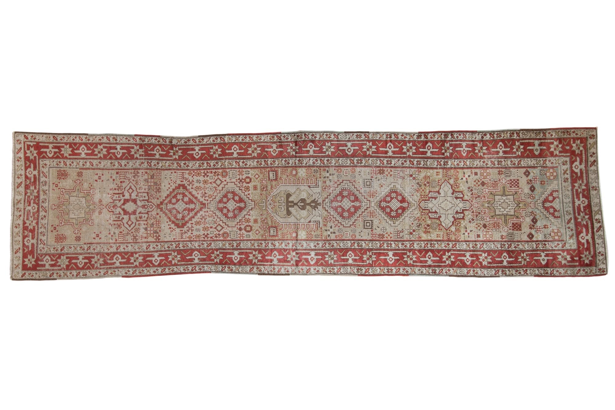 3x13 Vintage Distressed Karaja Rug Runner by Old New House® - main product image for Resin Society