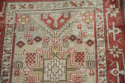 3x13 Vintage Distressed Karaja Rug Runner by Old New House® - product image 4 for Resin Society