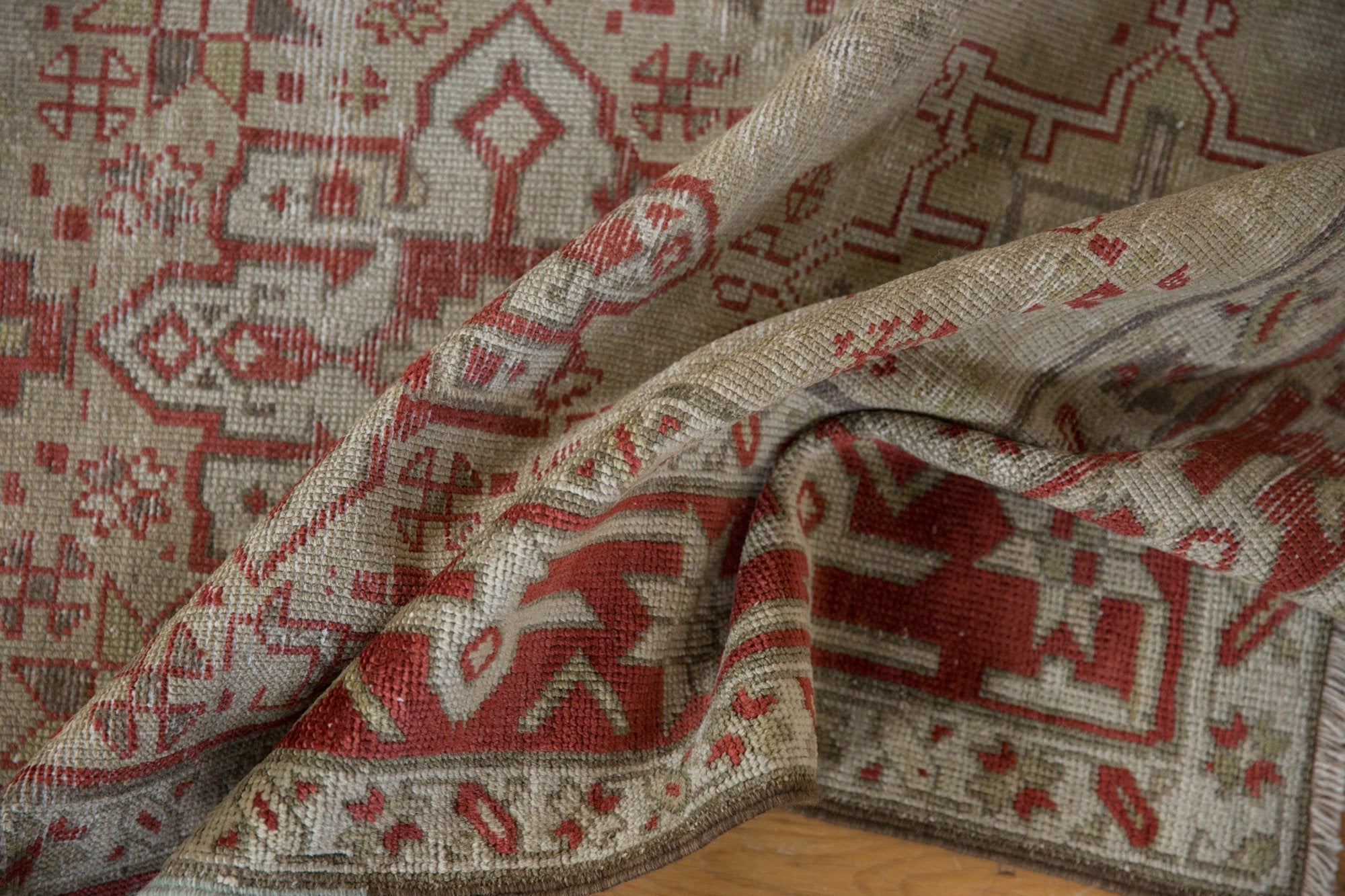 3x13 Vintage Distressed Karaja Rug Runner by Old New House® - product image 10 for Resin Society