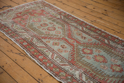 3.5x11 Vintage Distressed Heriz Rug Runner by Old New House® - product image 5 for Resin Society