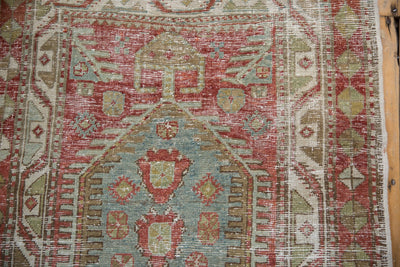 3.5x11 Vintage Distressed Heriz Rug Runner by Old New House® - product image 12 for Resin Society