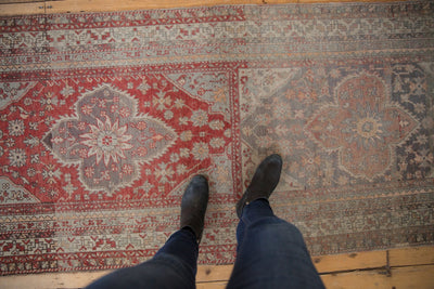 3x11.5 Vintage Distressed Anatolian Rug Runner by Old New House® - product image 2 for Resin Society