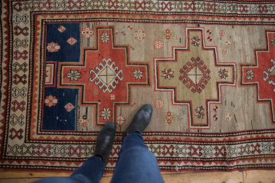 3.5x7.5 Vintage Caucasian Rug Runner by Old New House® - product image 2 for Resin Society
