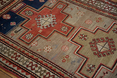 3.5x7.5 Vintage Caucasian Rug Runner by Old New House® - product image 6 for Resin Society