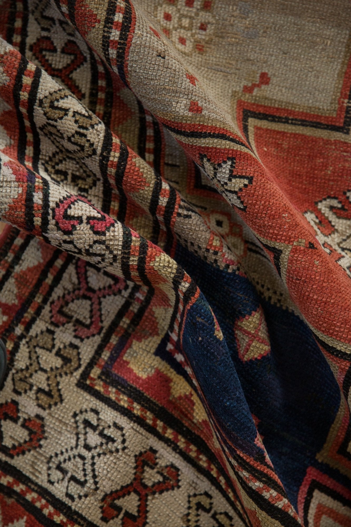 3.5x7.5 Vintage Caucasian Rug Runner by Old New House® - product image 10 for Resin Society