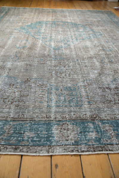 7.5x10.5 Vintage Distressed Oushak Carpet by Old New House® - product image 4 for Resin Society