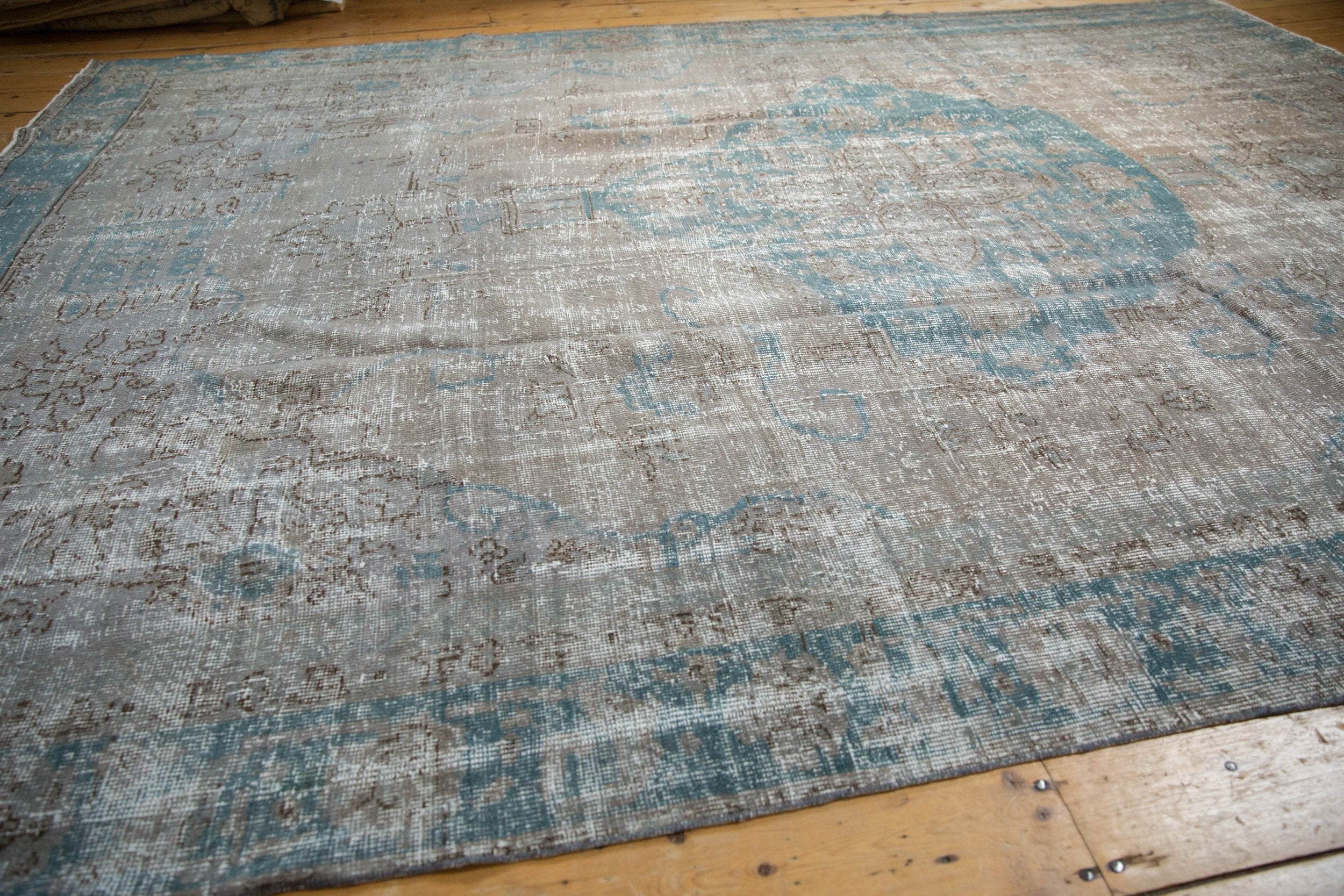7.5x10.5 Vintage Distressed Oushak Carpet by Old New House® - product image 8 for Resin Society