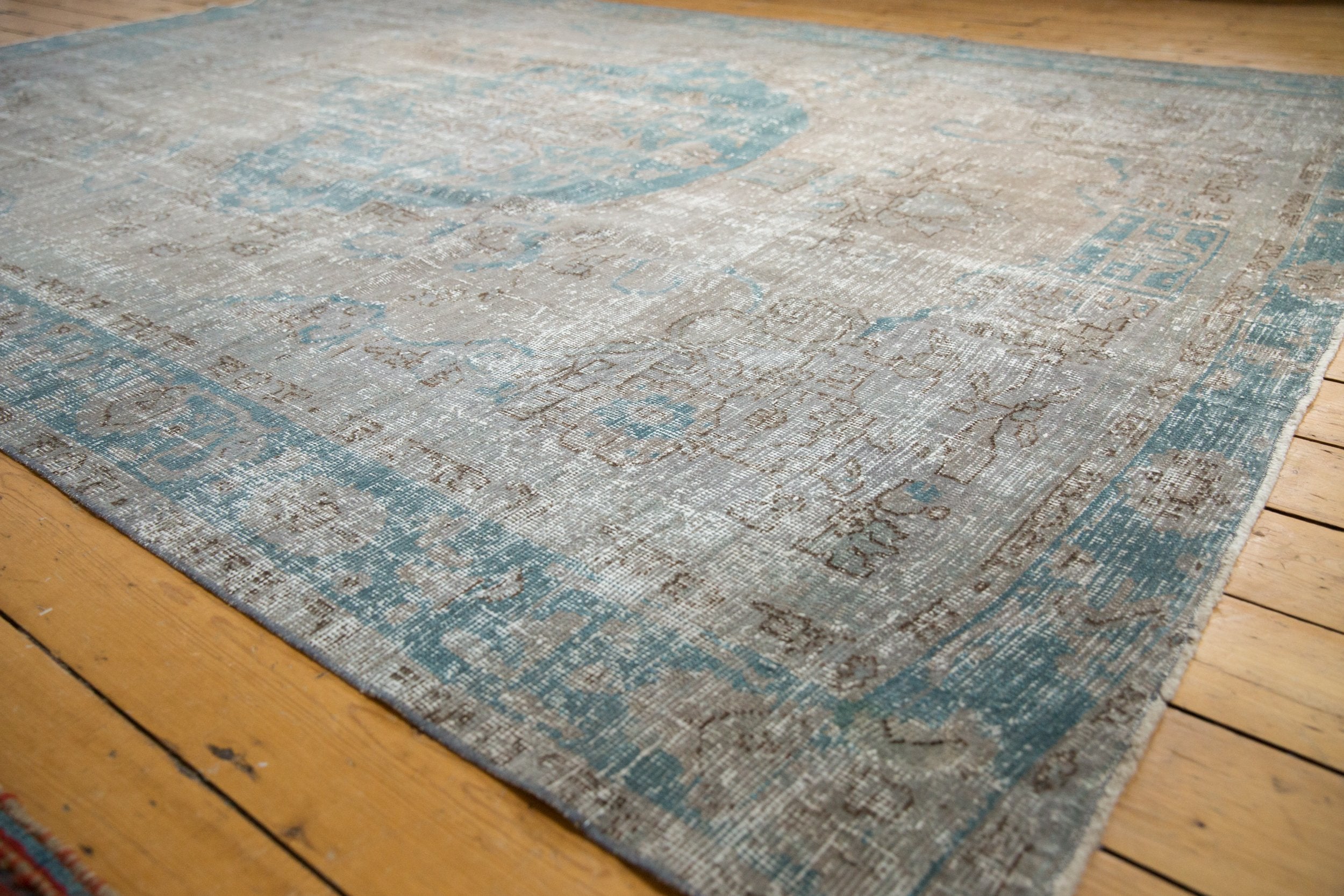 7.5x10.5 Vintage Distressed Oushak Carpet by Old New House® - product image 11 for Resin Society