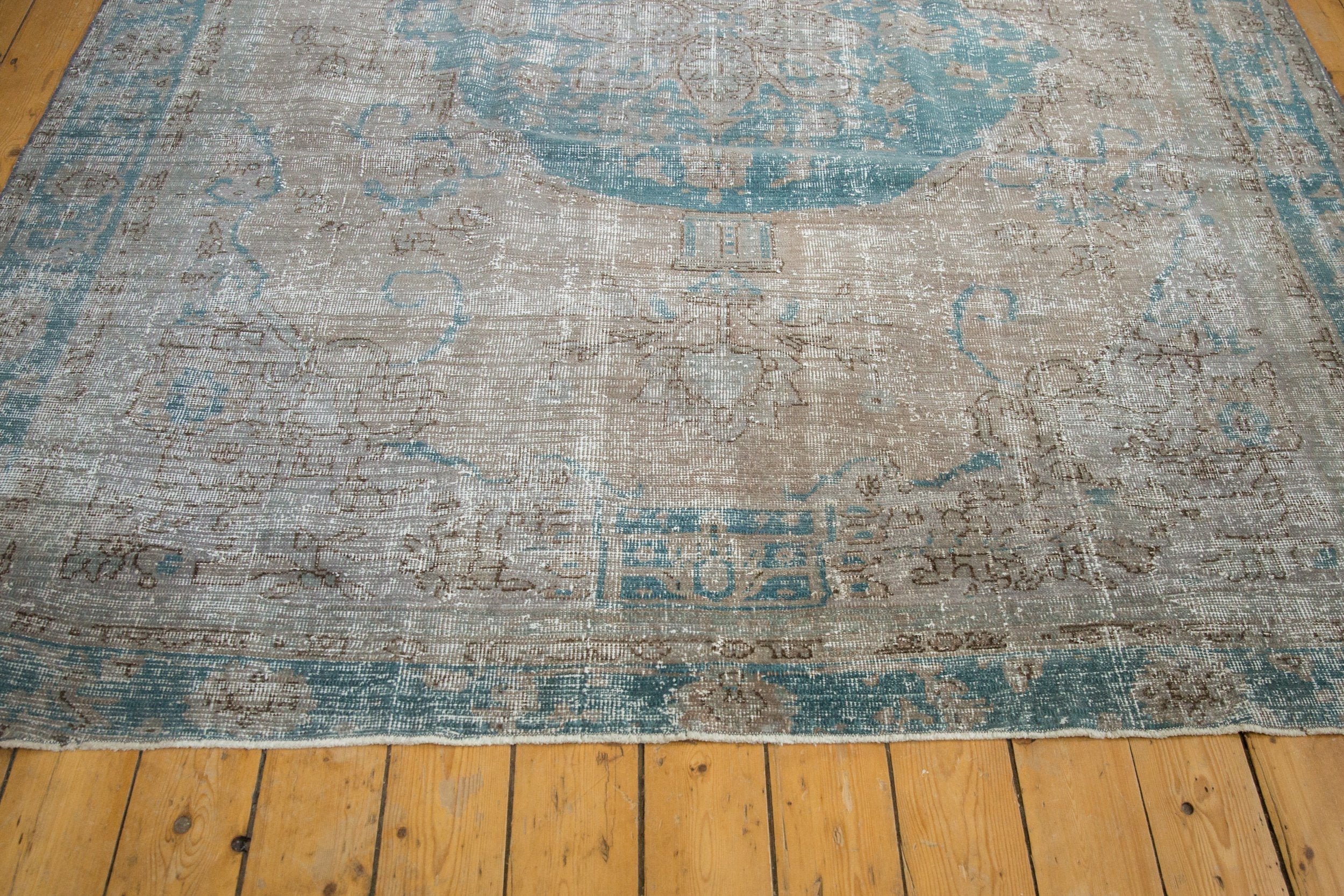 7.5x10.5 Vintage Distressed Oushak Carpet by Old New House® - product image 15 for Resin Society