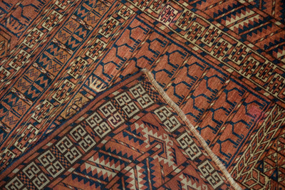 4x5 Antique Turkmen Square Rug by Old New House® - product image 9 for Resin Society