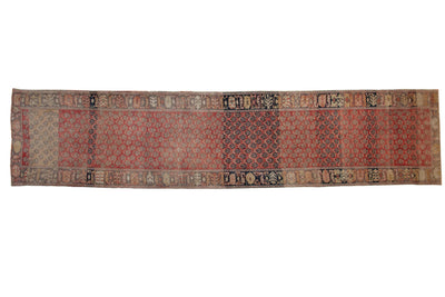 3.5x15 Vintage Distressed Oushak Rug Runner by Old New House® - main product image for Resin Society