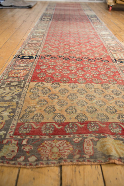 3.5x15 Vintage Distressed Oushak Rug Runner by Old New House® - product image 6 for Resin Society