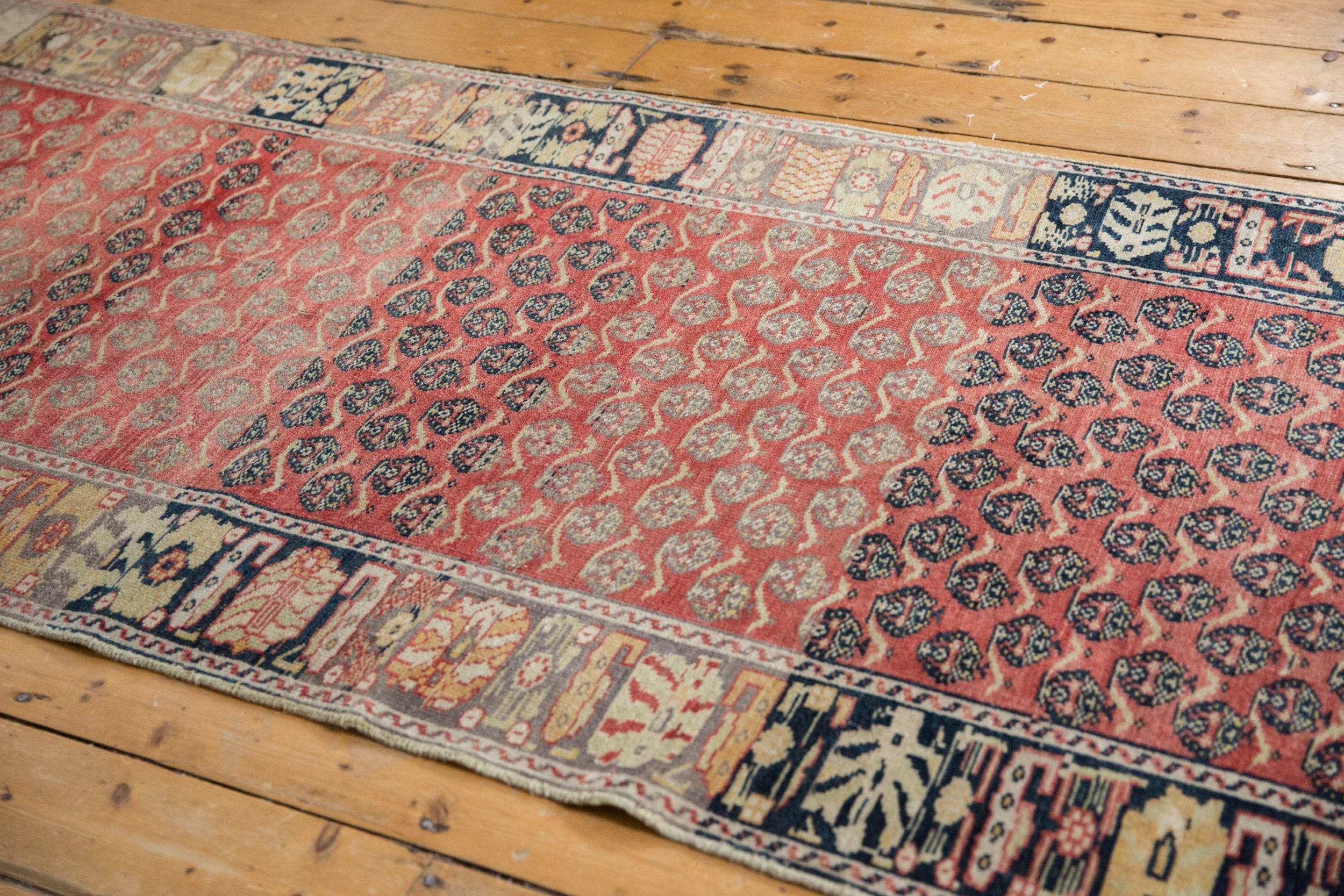 3.5x15 Vintage Distressed Oushak Rug Runner by Old New House® - product image 10 for Resin Society