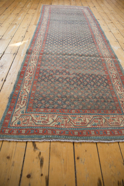 3.5x9.5 Vintage Distressed Serbend Rug Runner by Old New House® - product image 4 for Resin Society