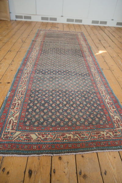 3.5x9.5 Vintage Distressed Serbend Rug Runner by Old New House® - product image 6 for Resin Society
