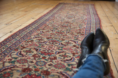 3x14.5 Antique Bijar Rug Runner by Old New House® - product image 3 for Resin Society