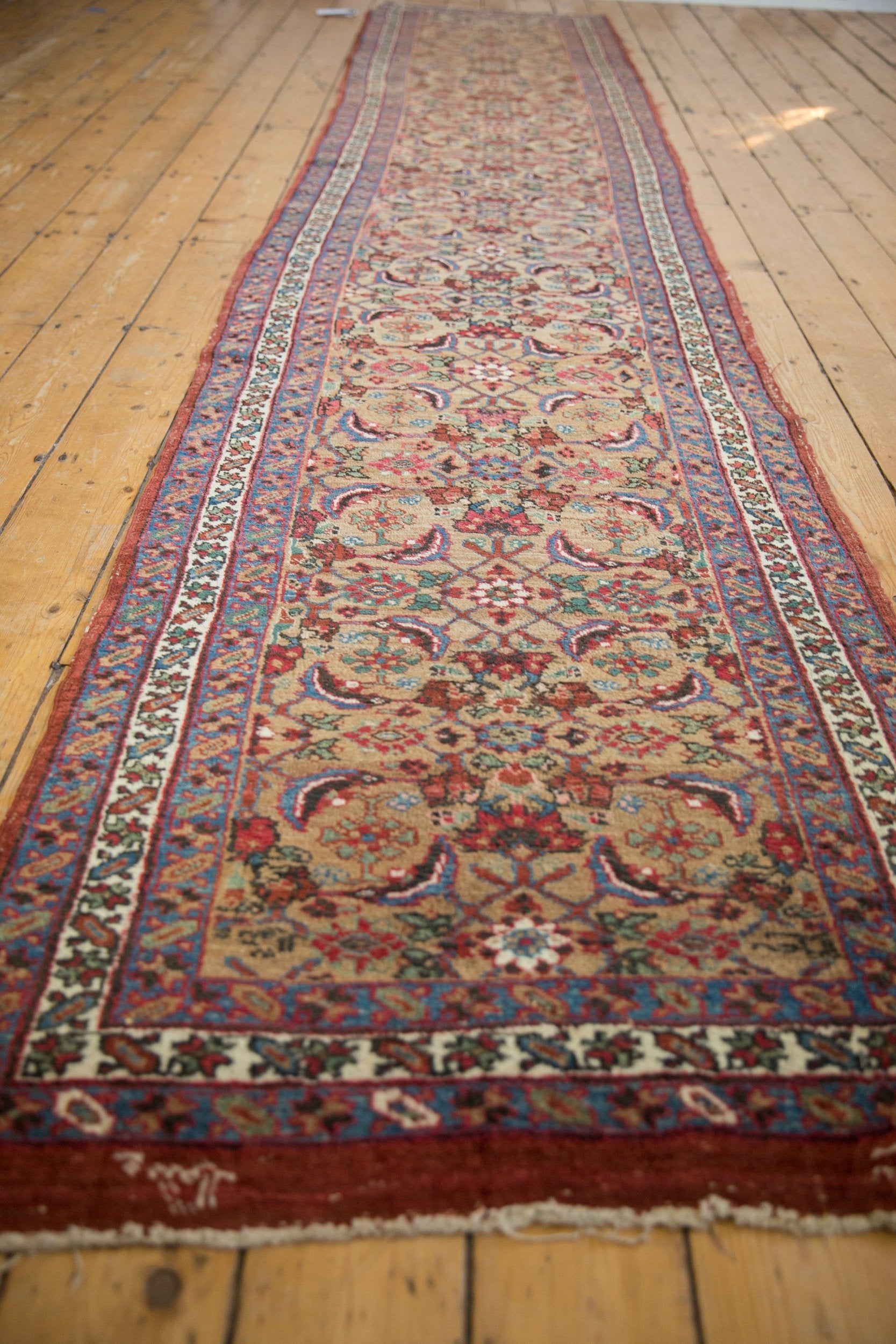 3x14.5 Antique Bijar Rug Runner by Old New House® - product image 5 for Resin Society