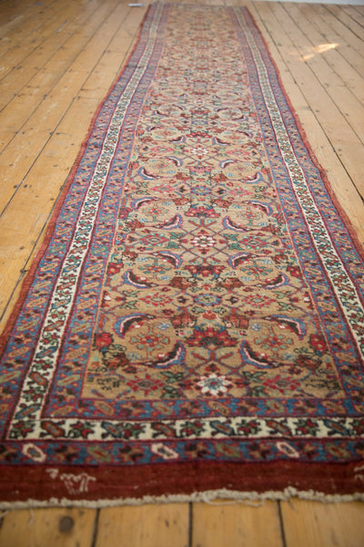 3x14.5 Antique Bijar Rug Runner by Old New House® - product image 5 for Resin Society