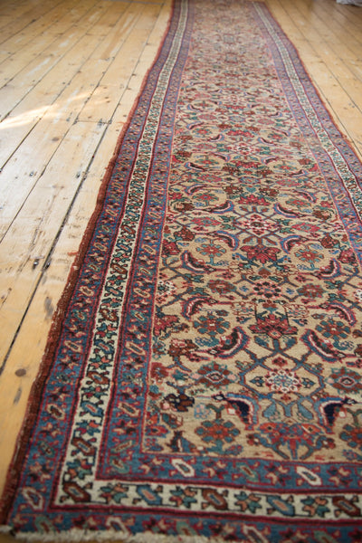 3x14.5 Antique Bijar Rug Runner by Old New House® - product image 7 for Resin Society