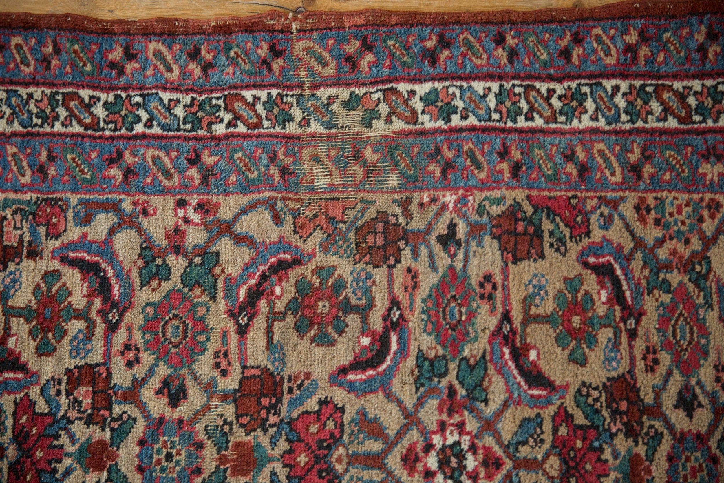 3x14.5 Antique Bijar Rug Runner by Old New House® - product image 10 for Resin Society