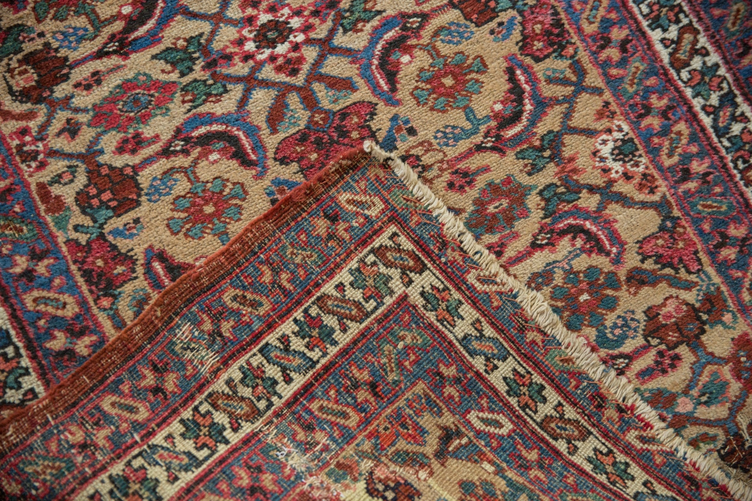 3x14.5 Antique Bijar Rug Runner by Old New House® - product image 11 for Resin Society