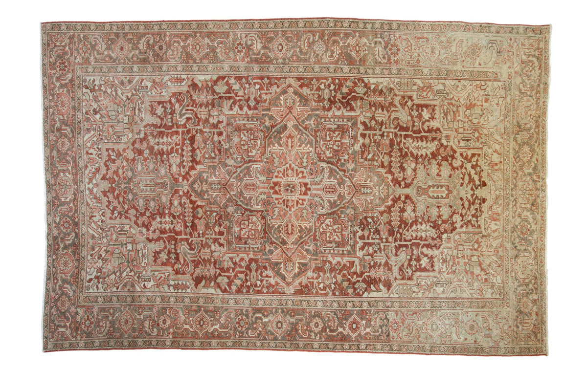 8x12.5 Vintage Distressed Heriz Carpet by Old New House® - main product image for Resin Society