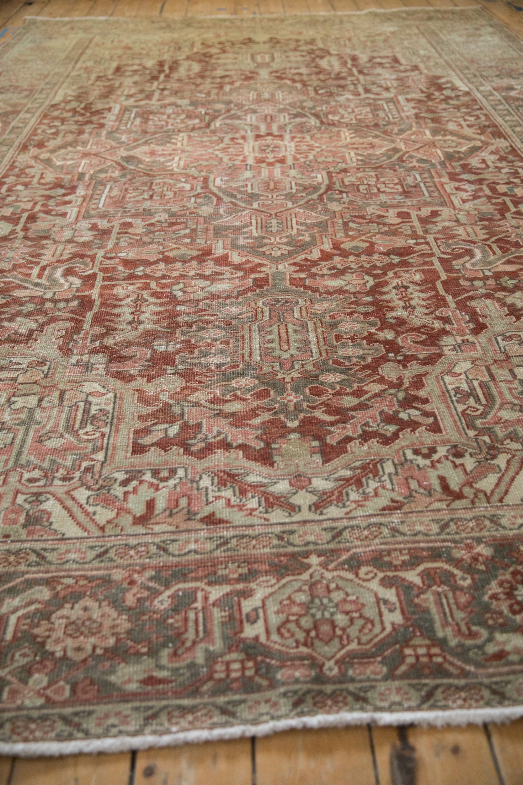 8x12.5 Vintage Distressed Heriz Carpet by Old New House® - product image 10 for Resin Society