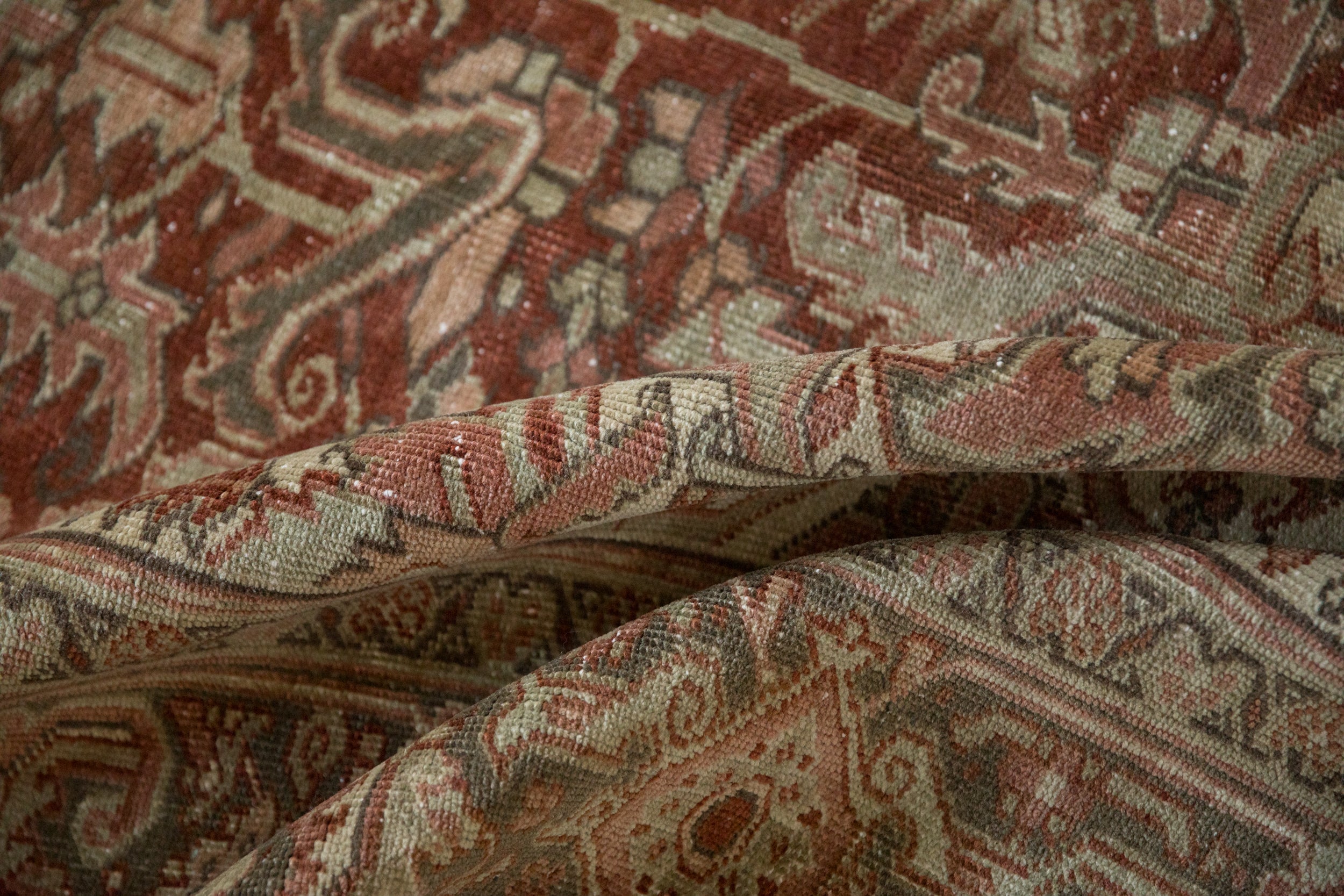 8x12.5 Vintage Distressed Heriz Carpet by Old New House® - product image 13 for Resin Society