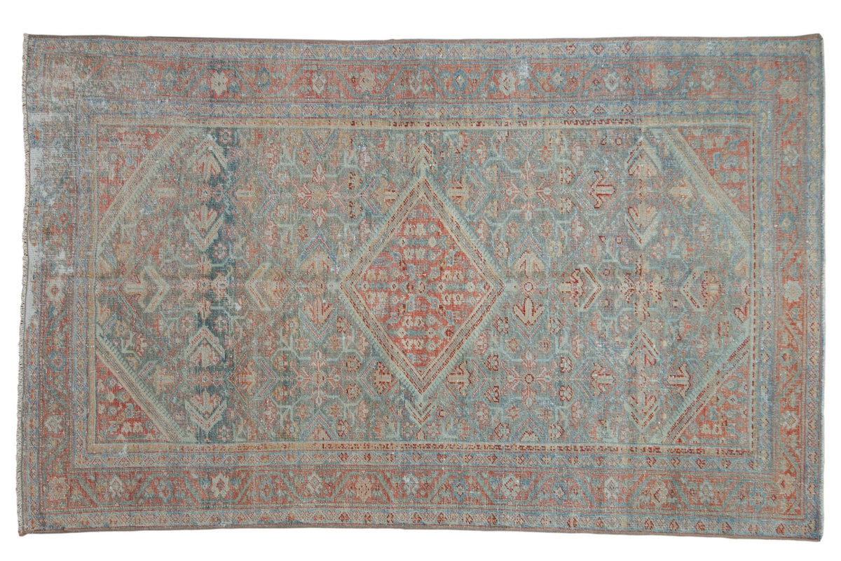 4x6.5 Vintage Distressed Mahal Rug by Old New House® - main product image for Resin Society