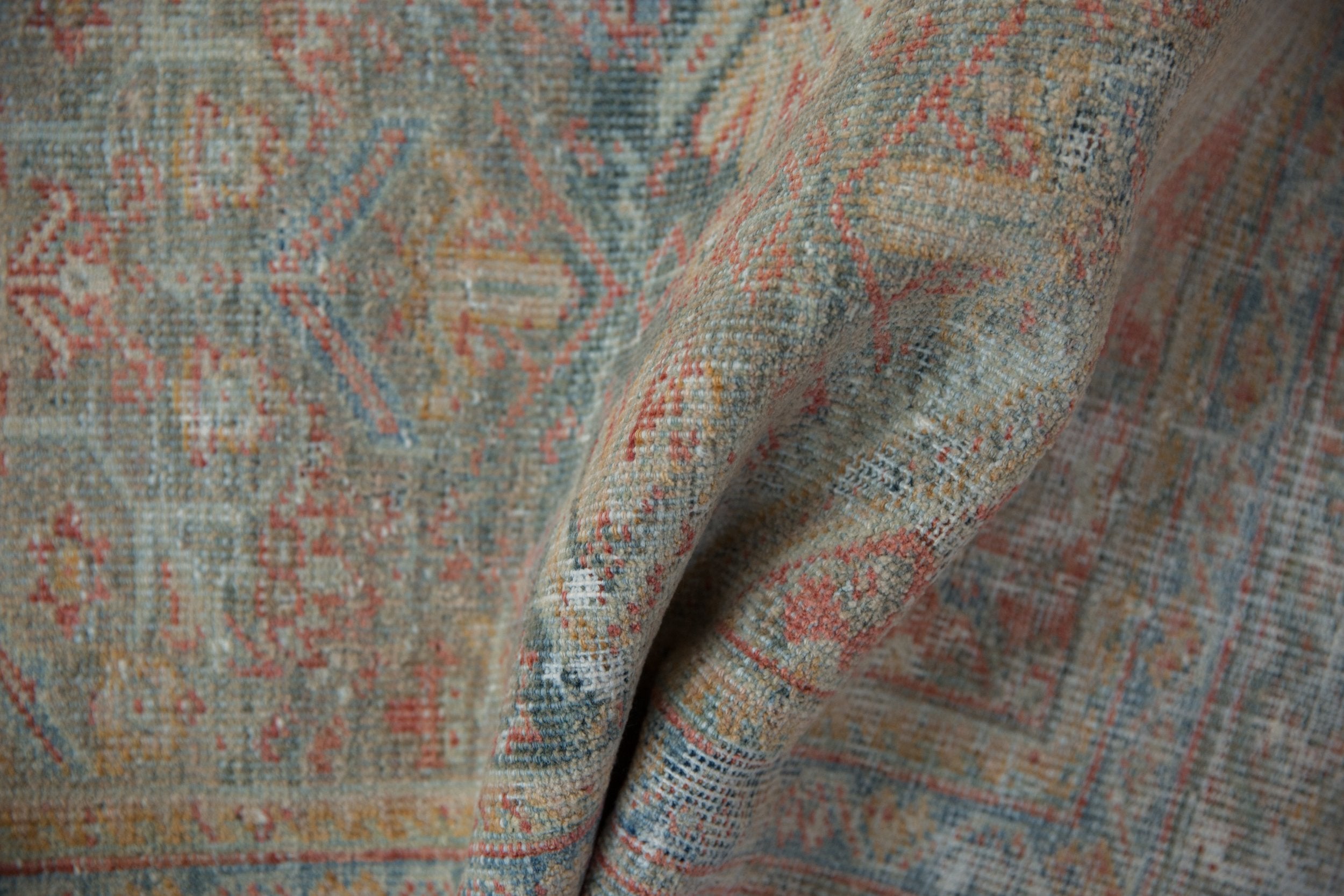 4x6.5 Vintage Distressed Mahal Rug by Old New House® - product image 9 for Resin Society