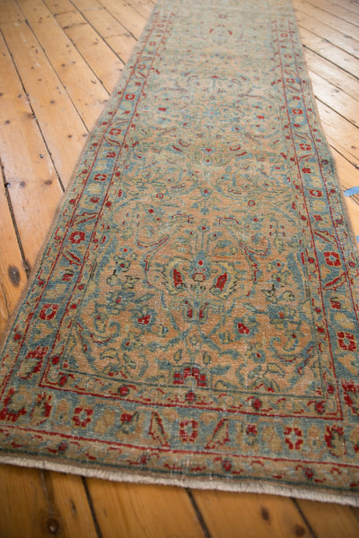 2.5x19 Vintage Distressed Sarouk Rug Runner by Old New House® - product image 4 for Resin Society