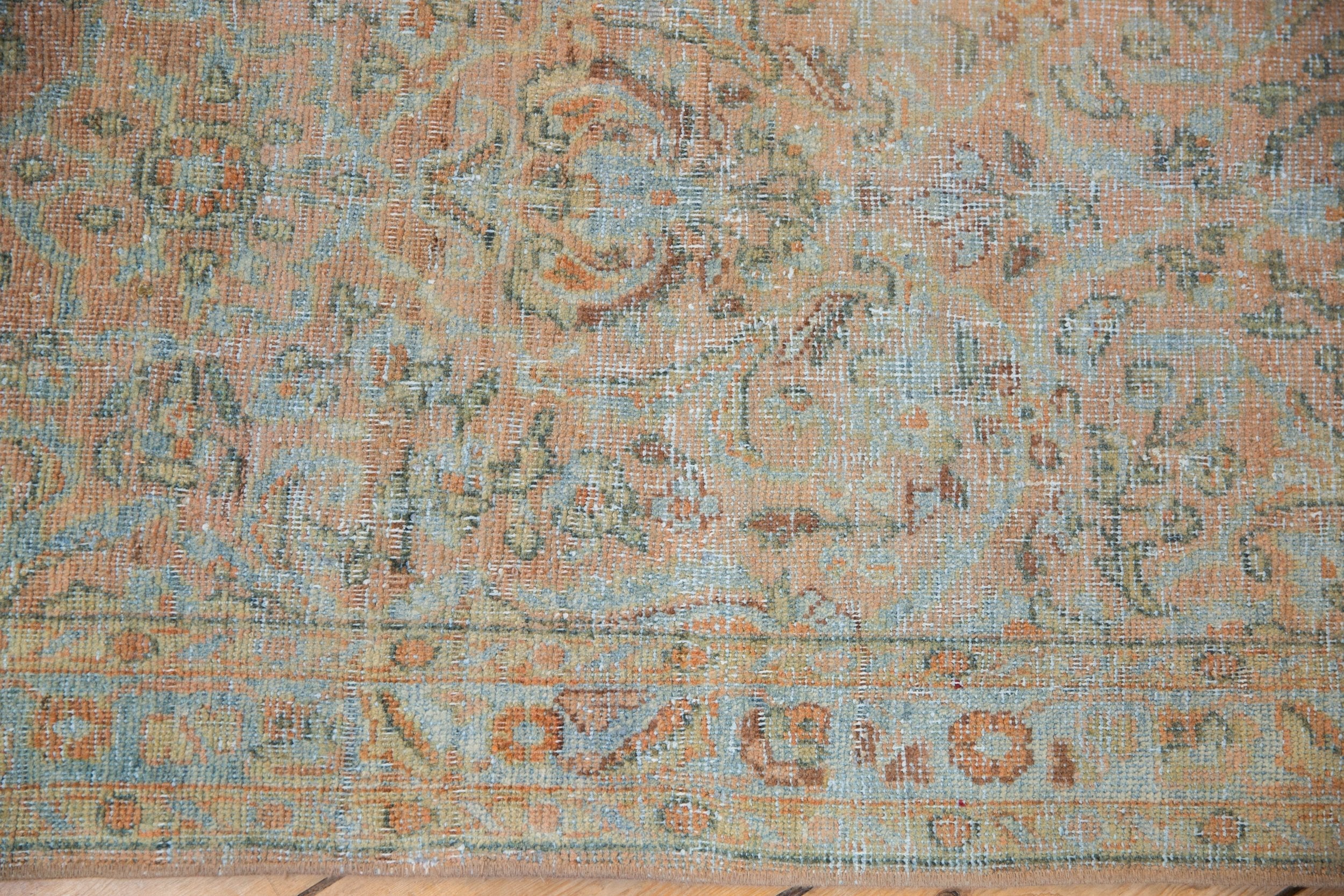 2.5x19 Vintage Distressed Sarouk Rug Runner by Old New House® - product image 6 for Resin Society