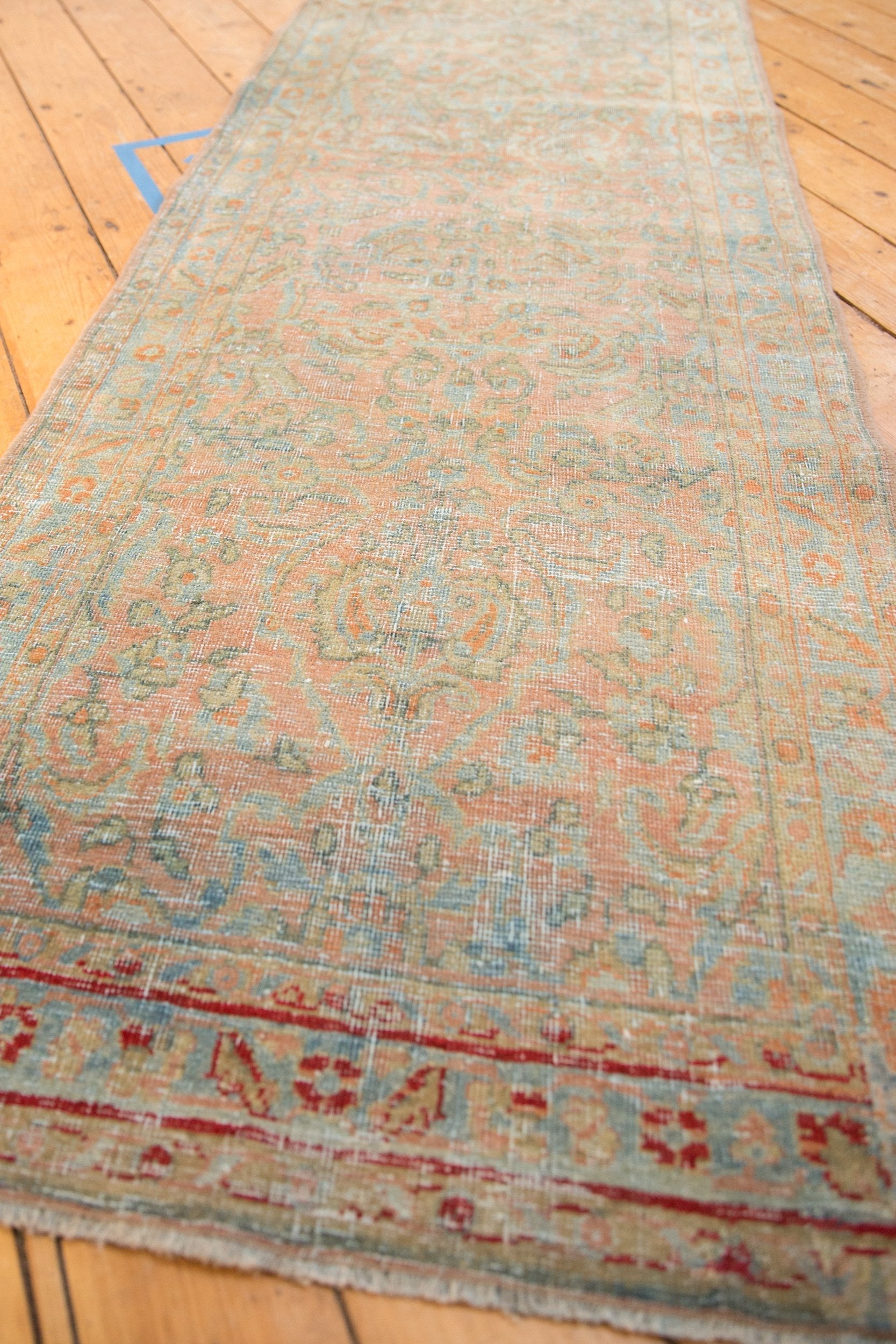 2.5x19 Vintage Distressed Sarouk Rug Runner by Old New House® - product image 8 for Resin Society