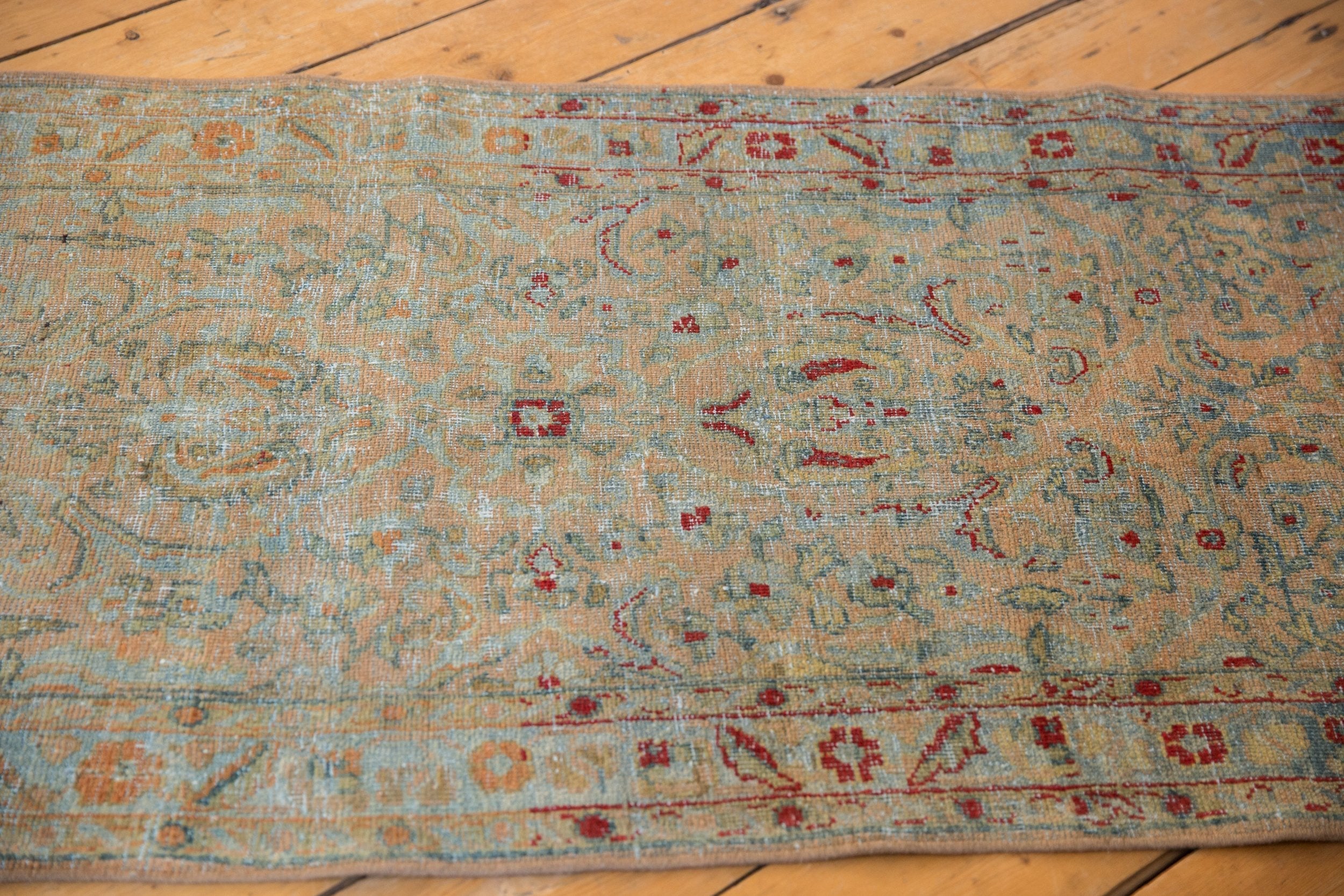 2.5x19 Vintage Distressed Sarouk Rug Runner by Old New House® - product image 10 for Resin Society