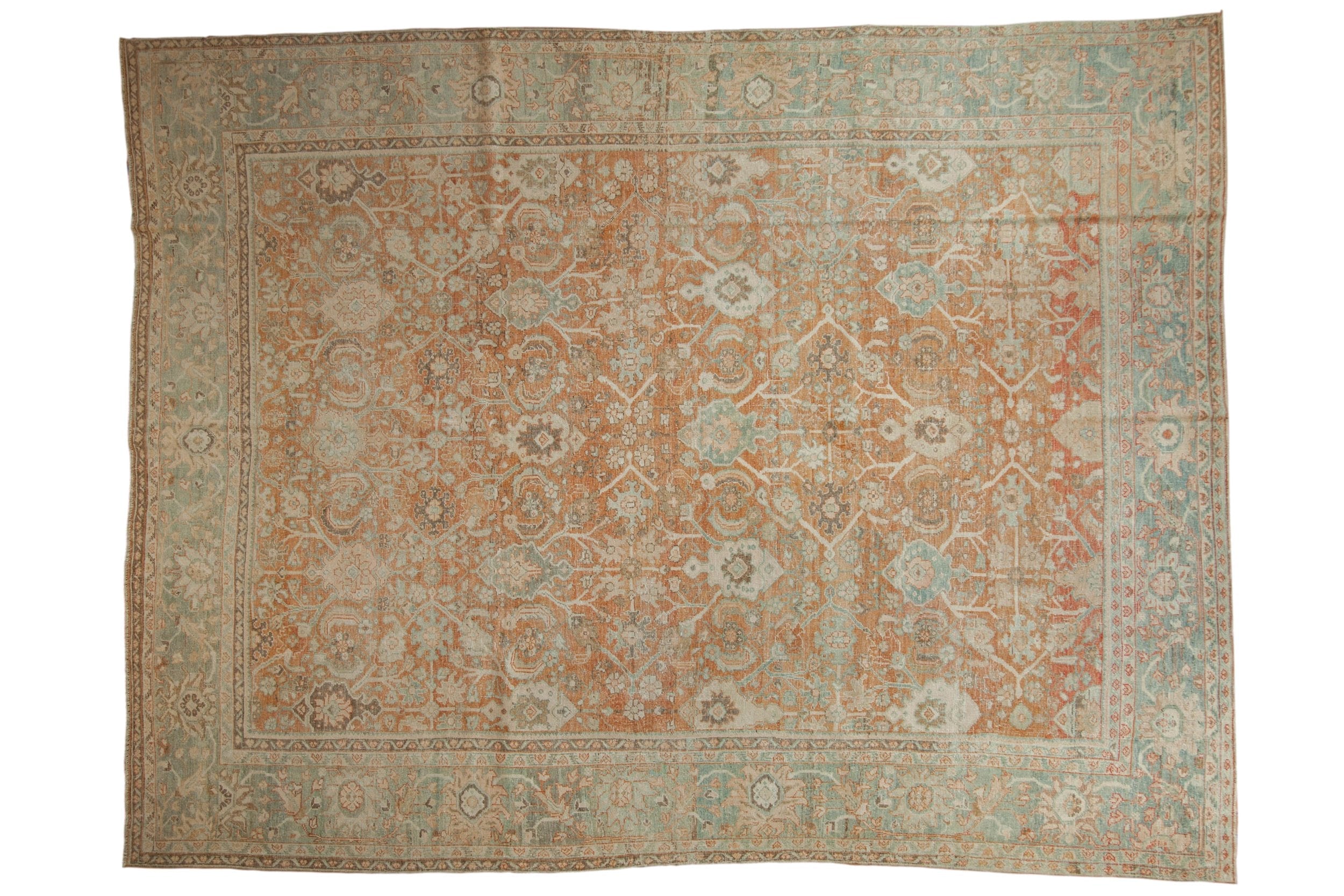 9x11.5 Vintage Distressed Mahal Carpet by Old New House® - main product image for Resin Society