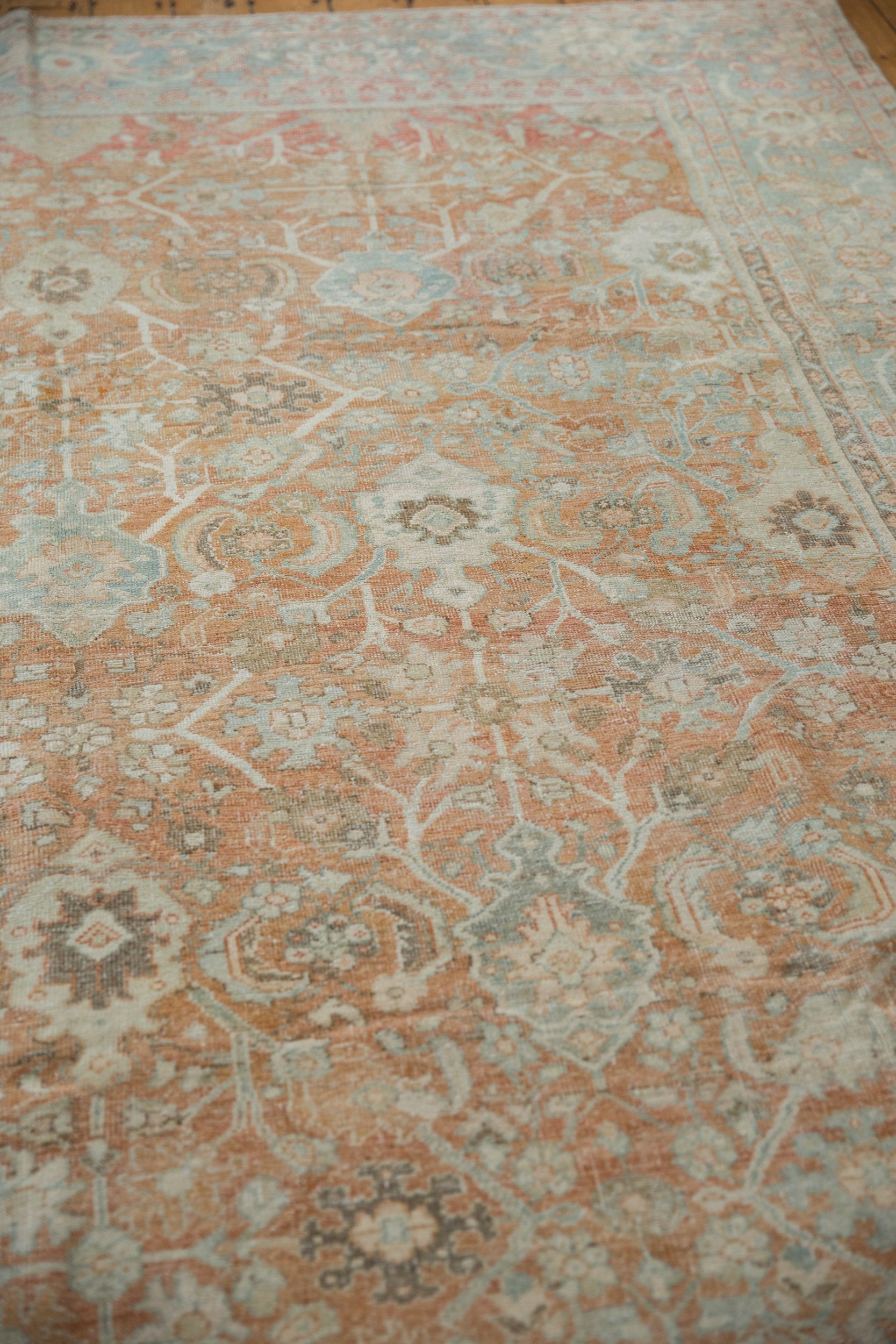 9x11.5 Vintage Distressed Mahal Carpet by Old New House® - product image 5 for Resin Society