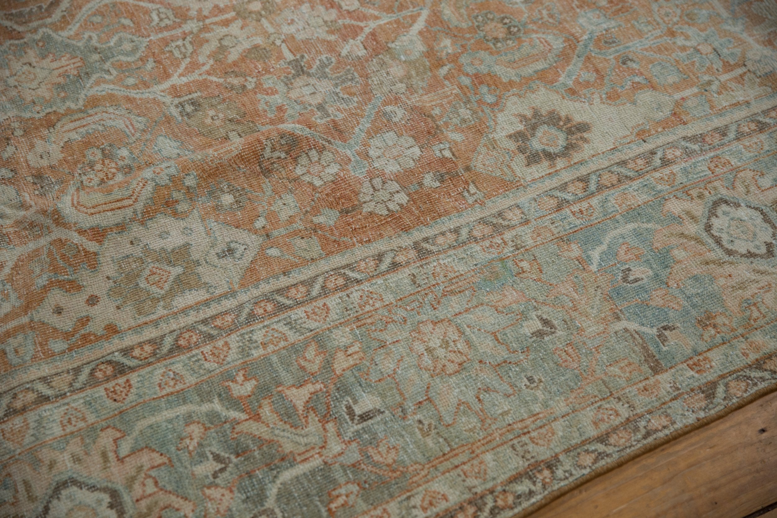 9x11.5 Vintage Distressed Mahal Carpet by Old New House® - product image 7 for Resin Society