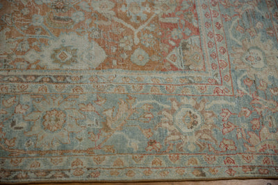 9x11.5 Vintage Distressed Mahal Carpet by Old New House® - product image 8 for Resin Society