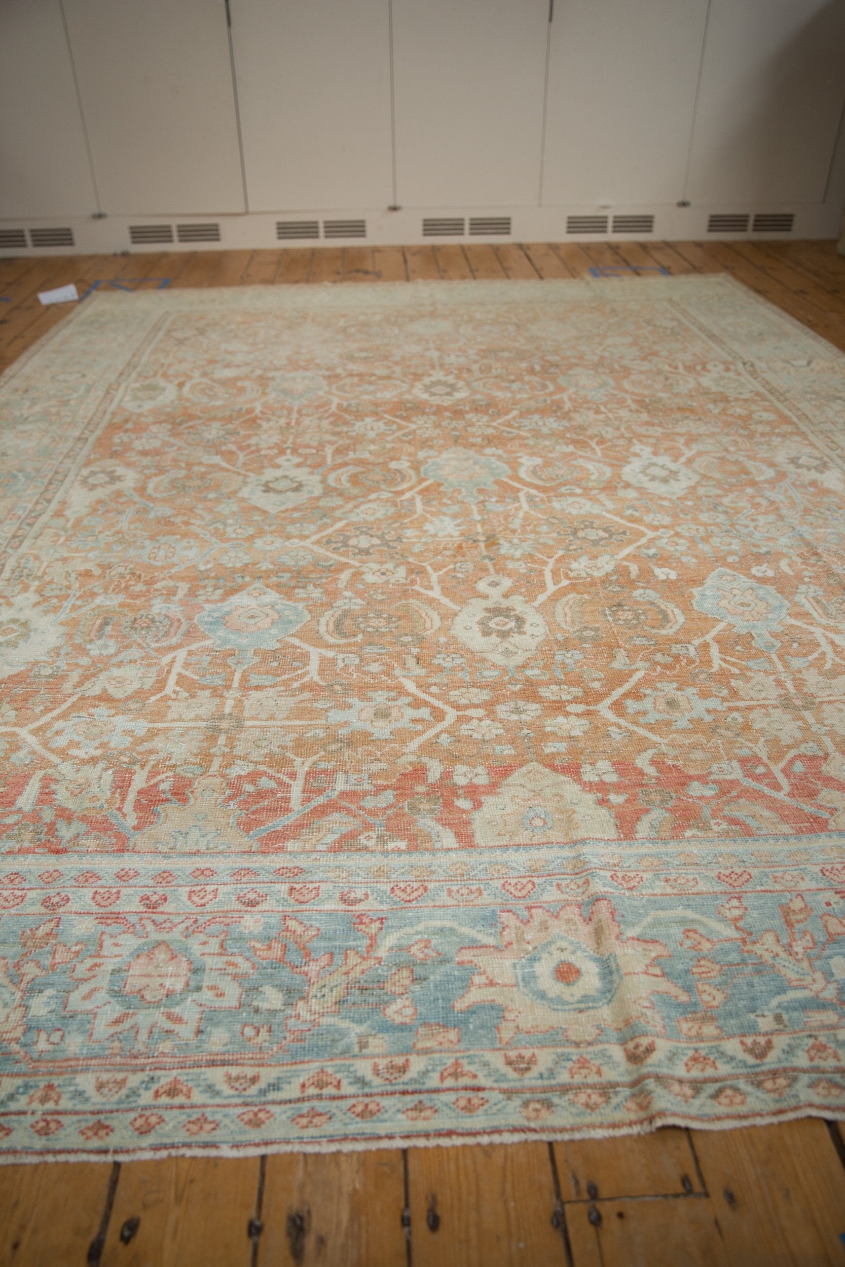 9x11.5 Vintage Distressed Mahal Carpet by Old New House® - product image 9 for Resin Society