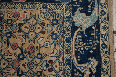 4.5x6.5 Vintage Distressed Bijar Rug by Old New House® - product image 8 for Resin Society