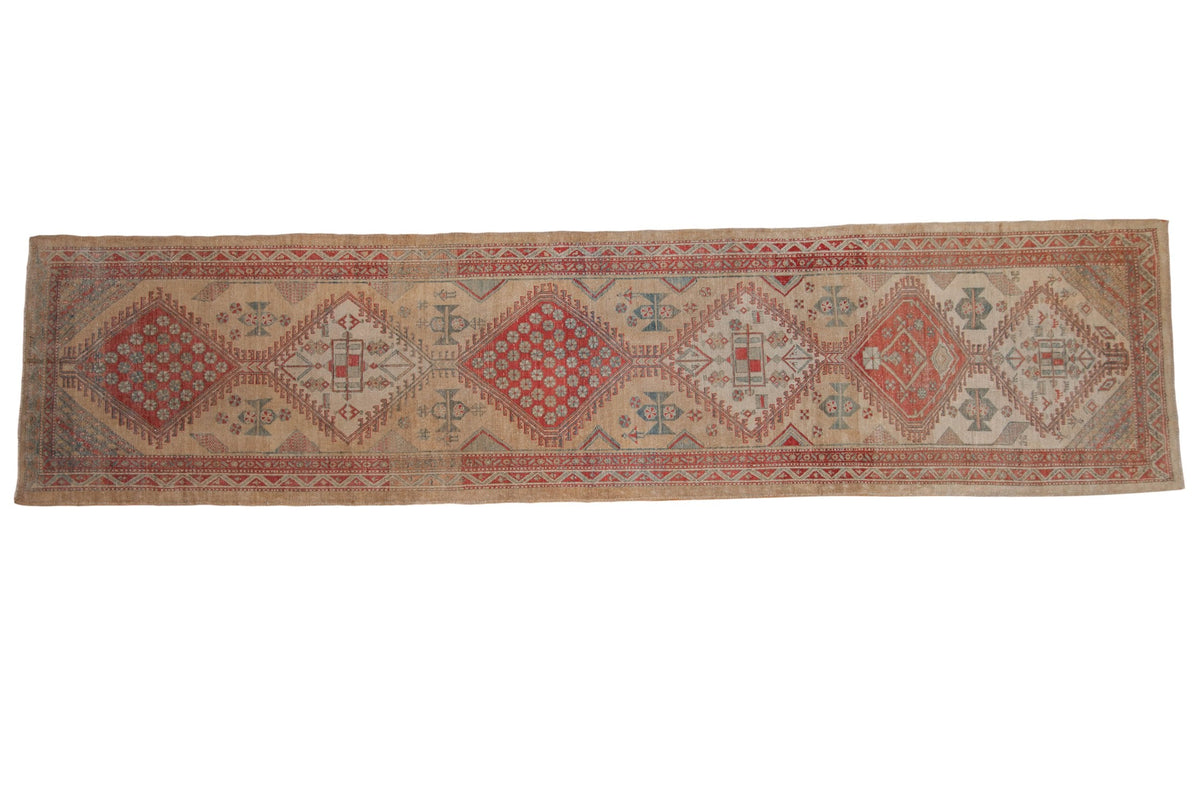3x13.5 Vintage Distressed Serab Rug Runner by Old New House® - main product image for Resin Society